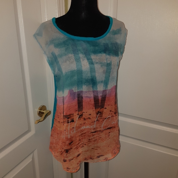 Printed Tank Top - Picture 2 of 2